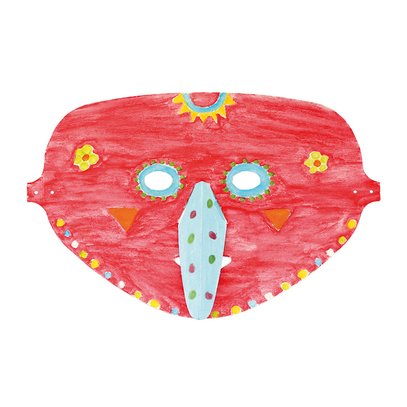 Bunte Calavera-Masken