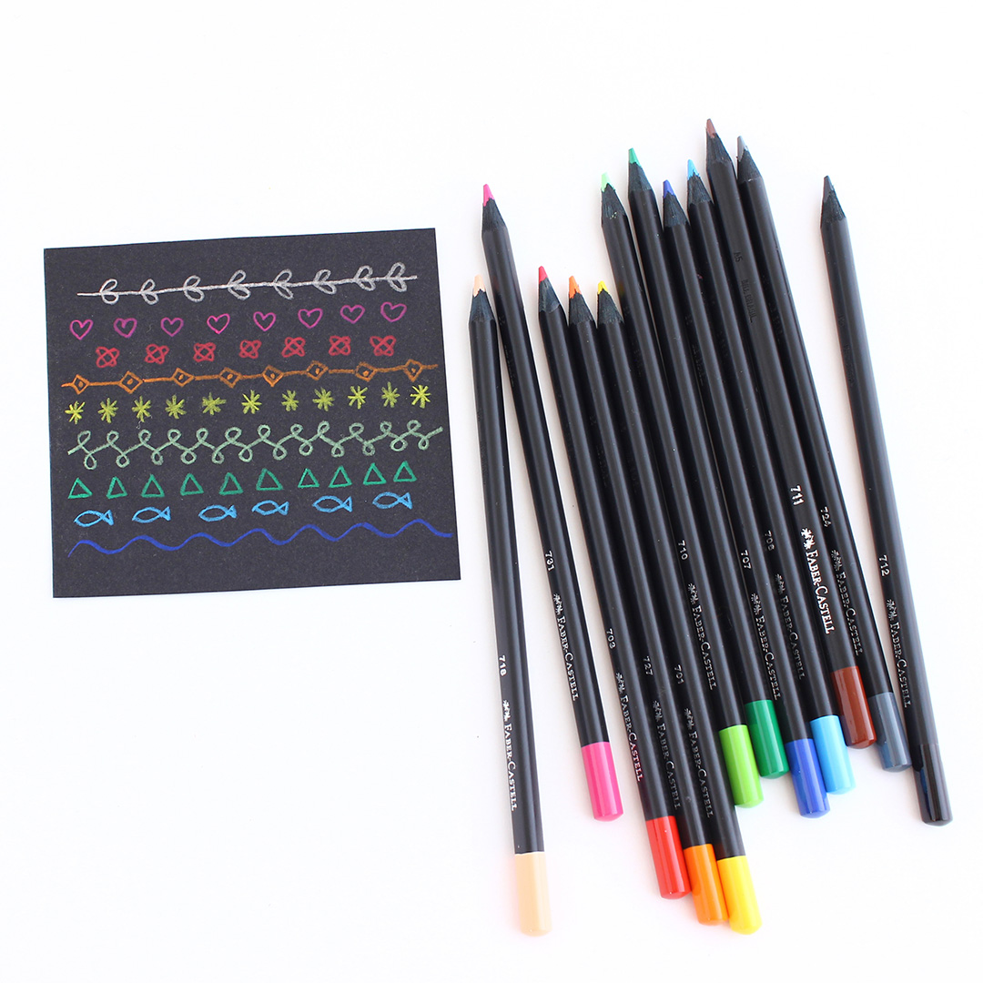 Buntstifte Black Edition, 12er 