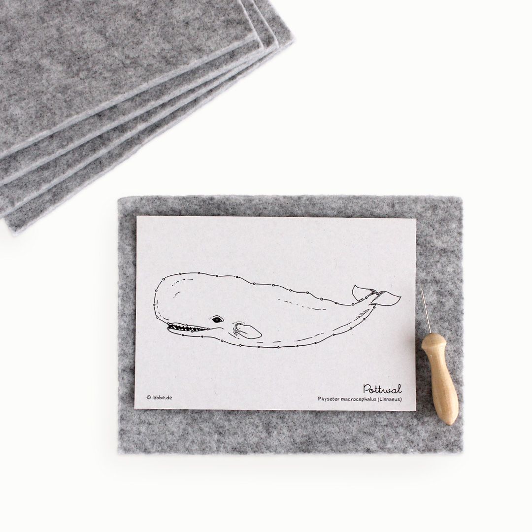 Prickelfilz 14,5 x 20 cm, 10er Pack