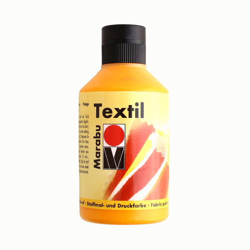 Stoffmalfarbe 250 ml, hellgrün Mittelgelb