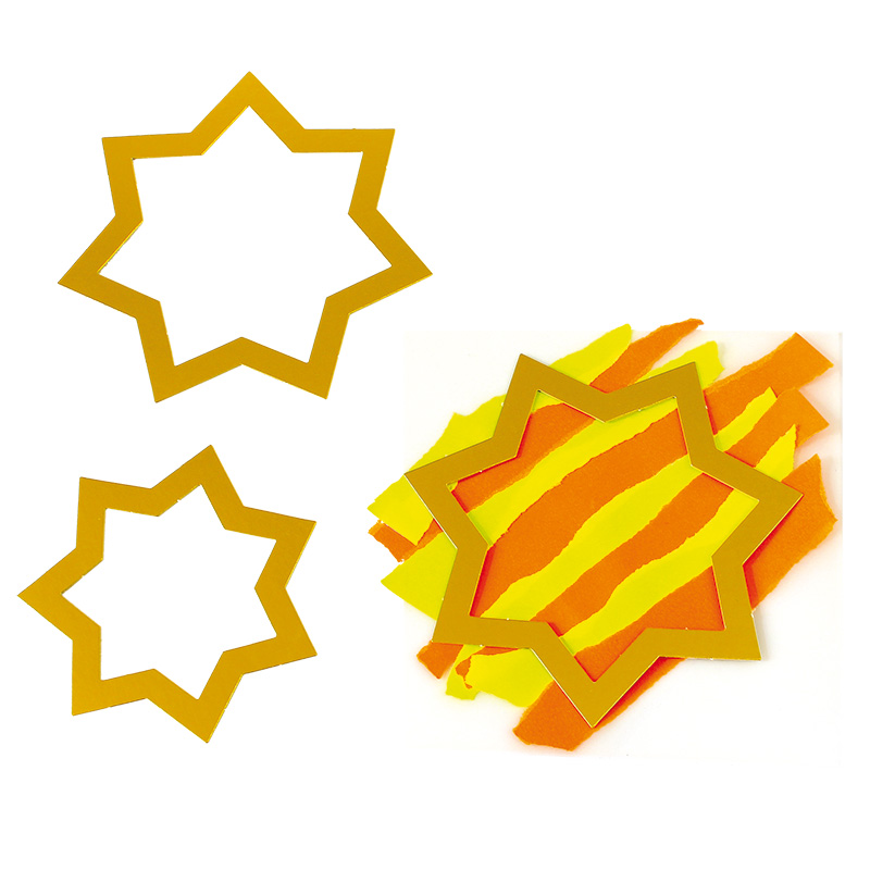 Neon-Goldsterne