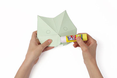 Anleitung - Falten von Origami-Tiermasken