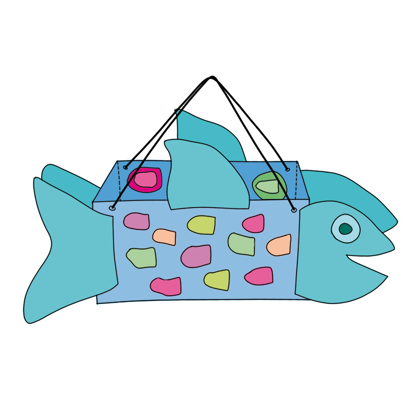 Fisch-Laterne