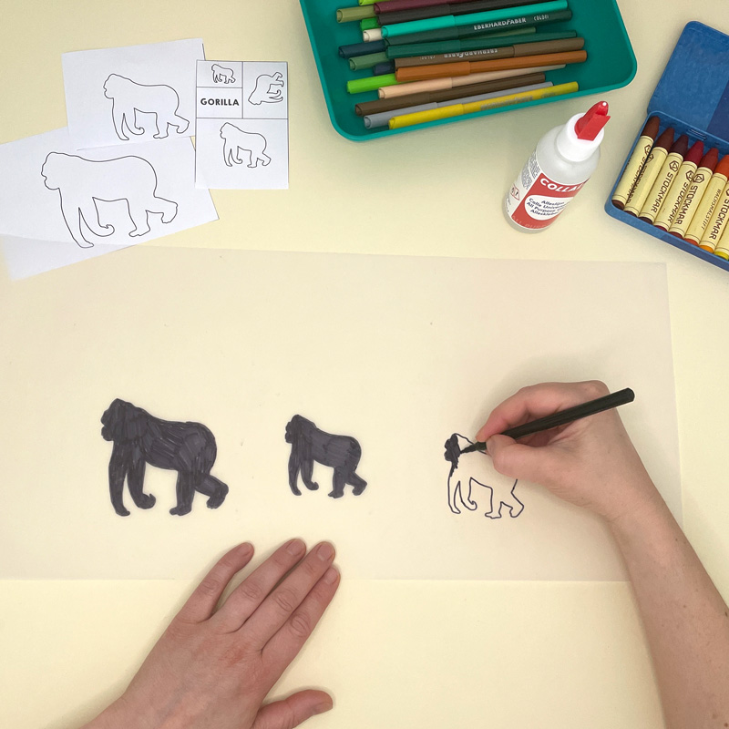 Silhouetten - Wilde Tiere PDF