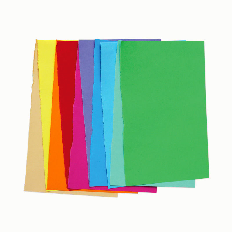 Tonpapier-Sortiment hell, 200 Bogen, DIN A4