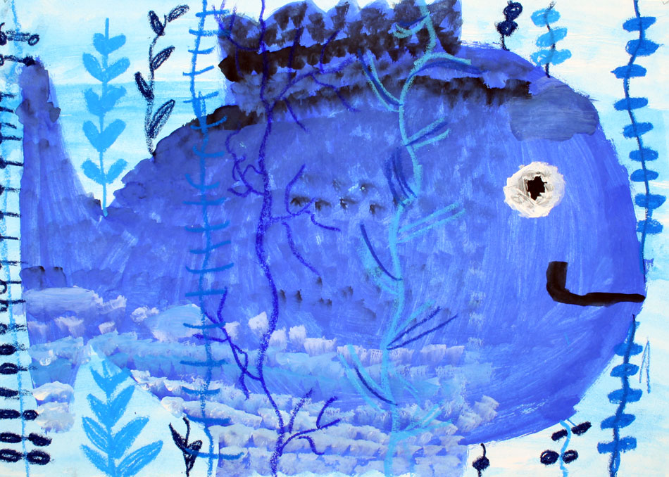 Blauer Fisch von Karolina (8)