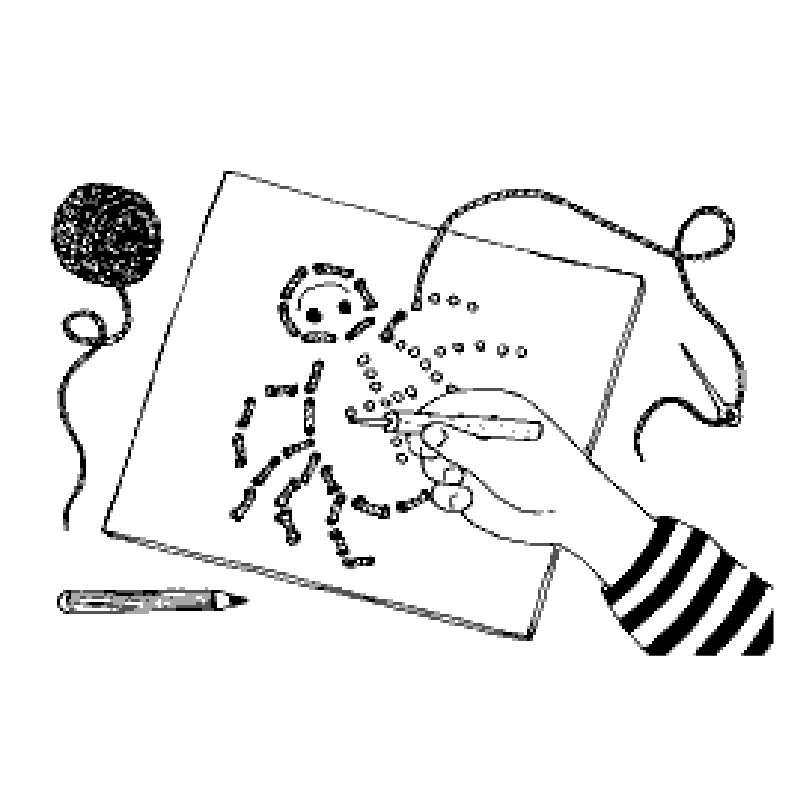 Prickeln und Sticken
