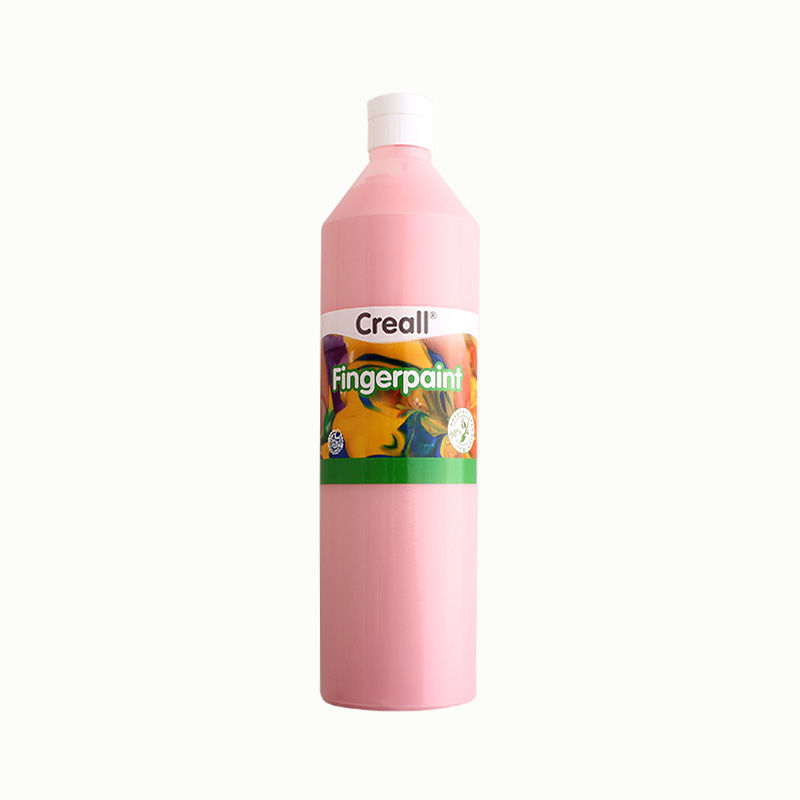 Fingerfarbe, 750ml Flasche, schwarz Rosa