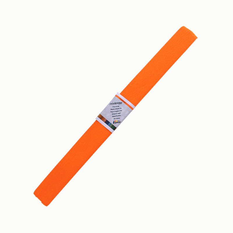 Krepppapier, 50 x 250 cm, türkis Orange