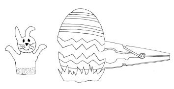 Anleitung - Eier-Hase basteln