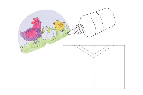 Pop-Up-Karten für Ostern basteln