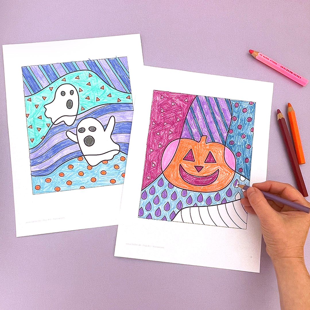 Pop-Art - Halloween PDF
