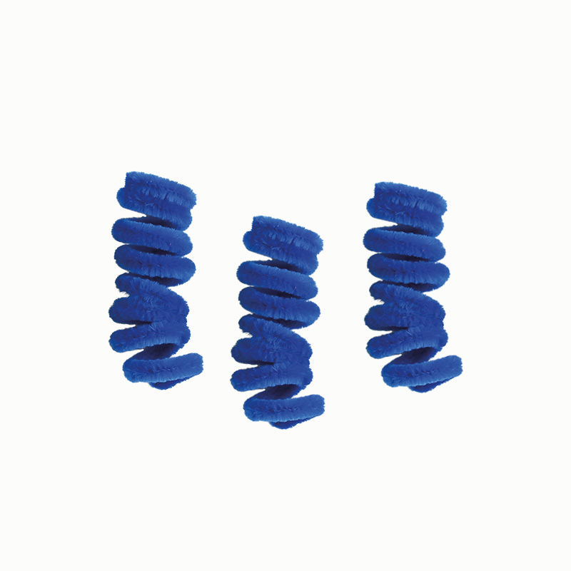 Pfeifenputzer, 10er Pack, orange Blau