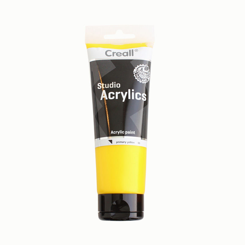 Acrylfarbe, 250 ml Tube, violett Gelb