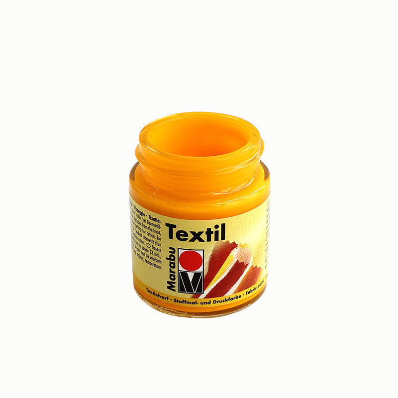 Stoffmalfarbe 50 ml, kirschrot Mittelgelb