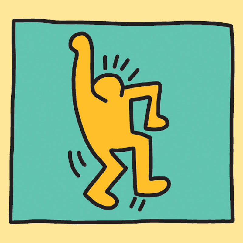 Lerne Zeichnen wie Keith Haring - Kunst für Kinder