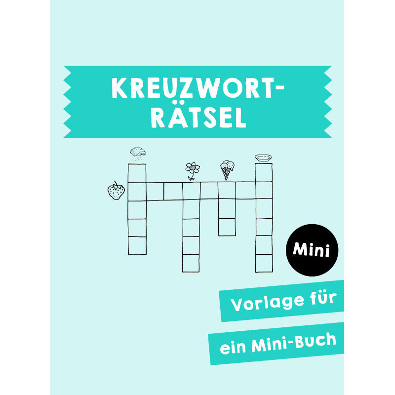 Homeschooling - Minibuch Kreuzworträtsel PDF