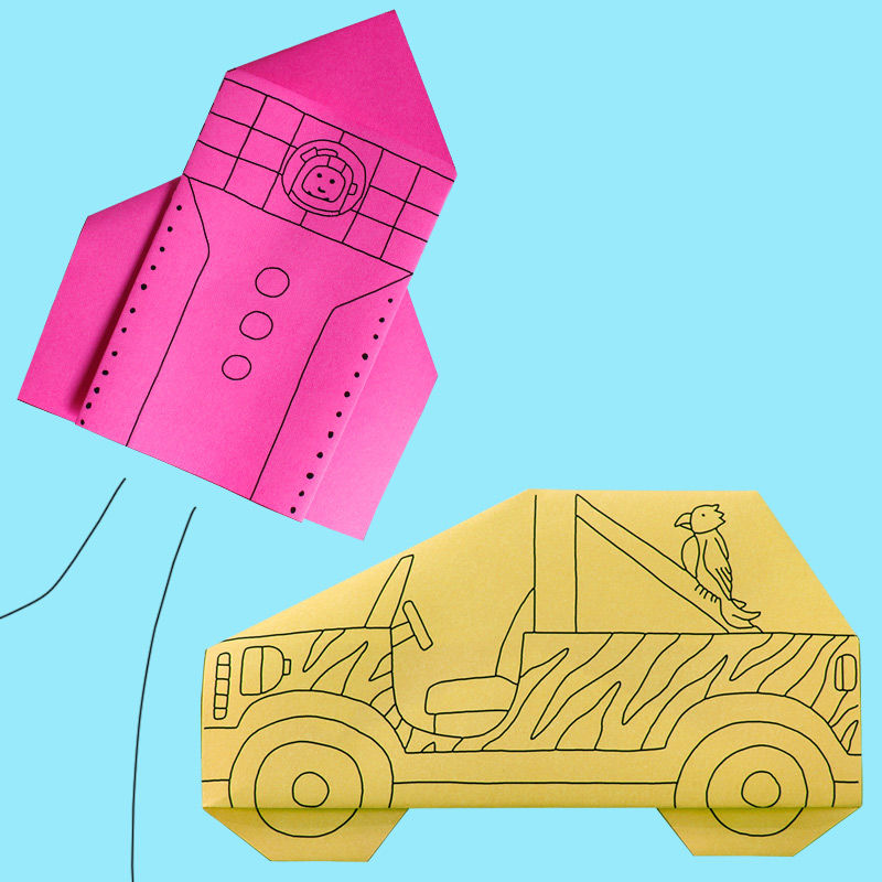 Origami-Fahrzeuge PDF