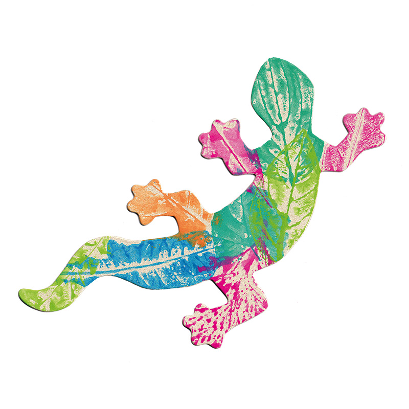 Blätterdruck-Gecko