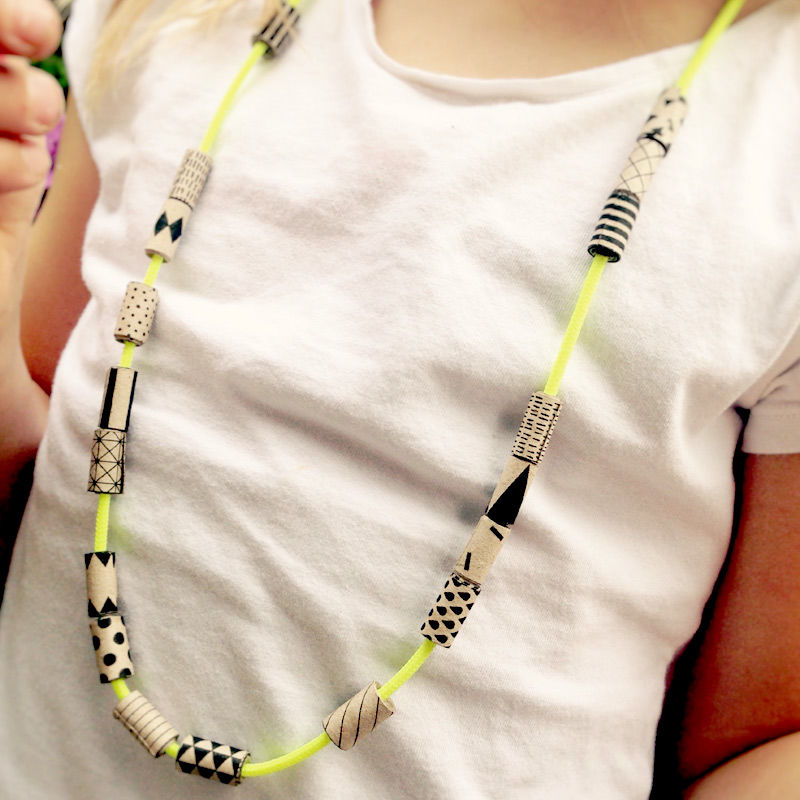 Schmuck aus Papier - Papierperlen - Muster PDF