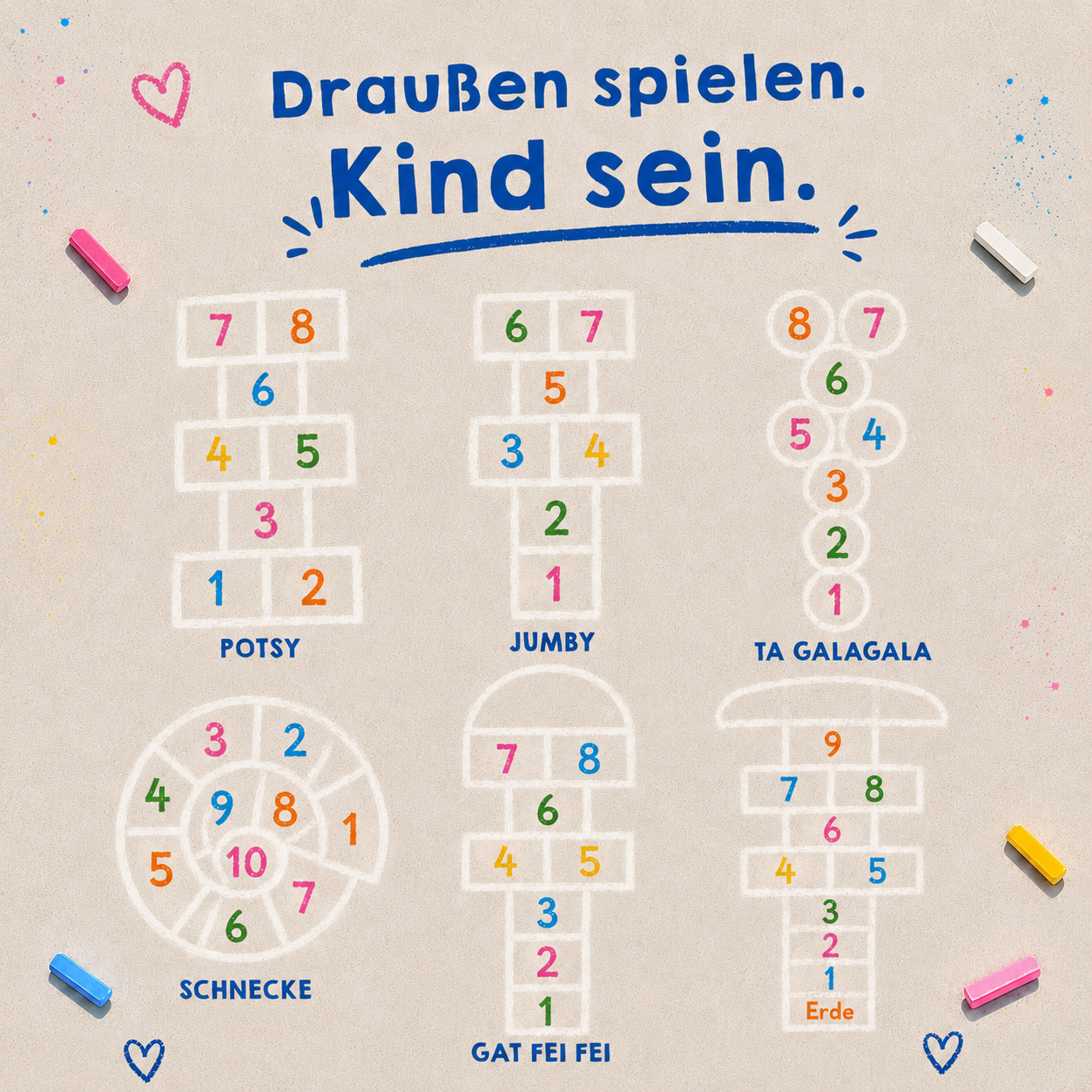 Kinderkultur auf dem Schulhof – Hüpfspiele aus aller Welt