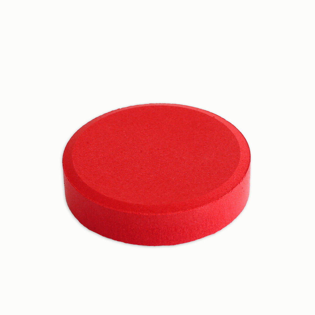 Tempera-Puck 55 mm, weiß Karmin