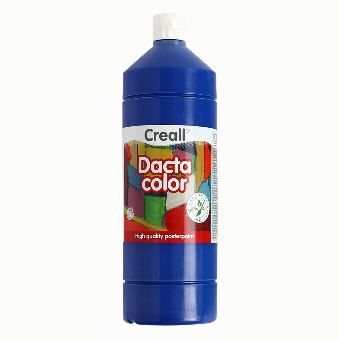 Dacta-Color, 1000 ml Flasche, cyanblau (primärblau) Dunkelblau