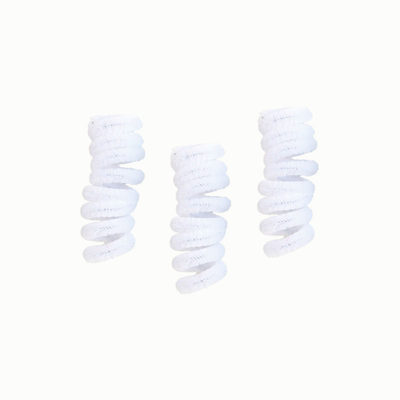 Pfeifenputzer, 10er Pack, orange Weiss