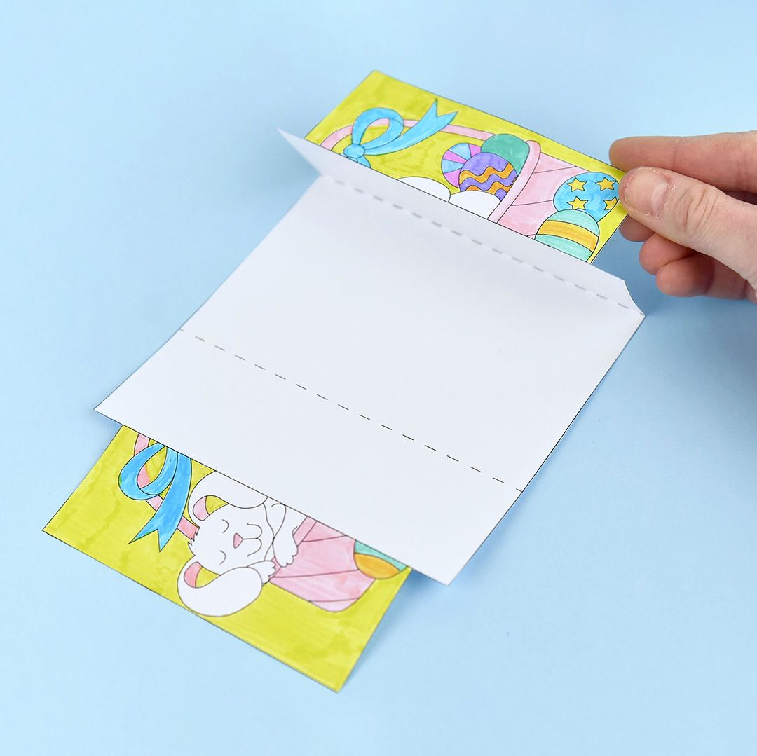 Überraschungskarten für Ostern basteln - so geht's