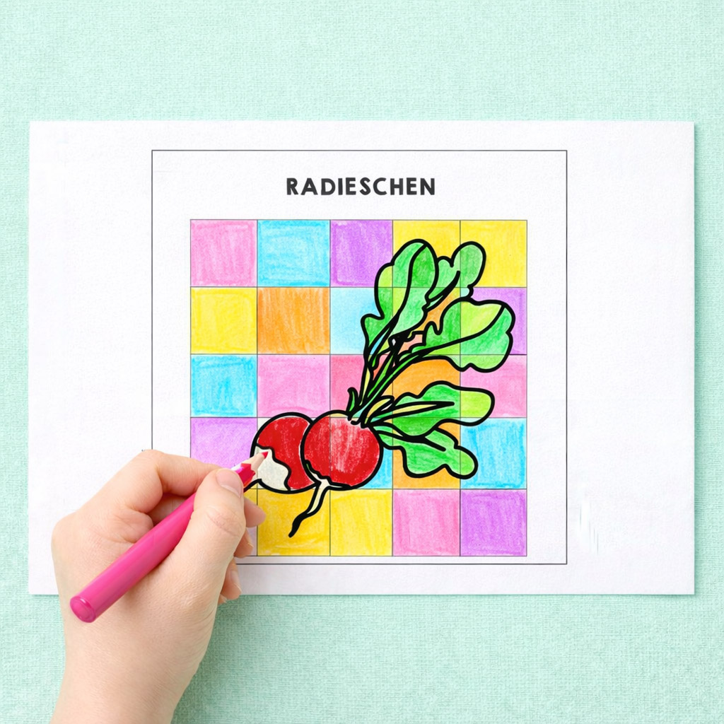 Gemüse im Quadrat PDF