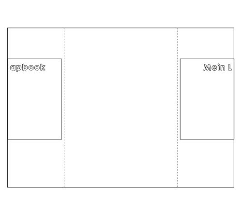 Lapbook basteln mit Blanko-Vorlagen zum Ausdrucken