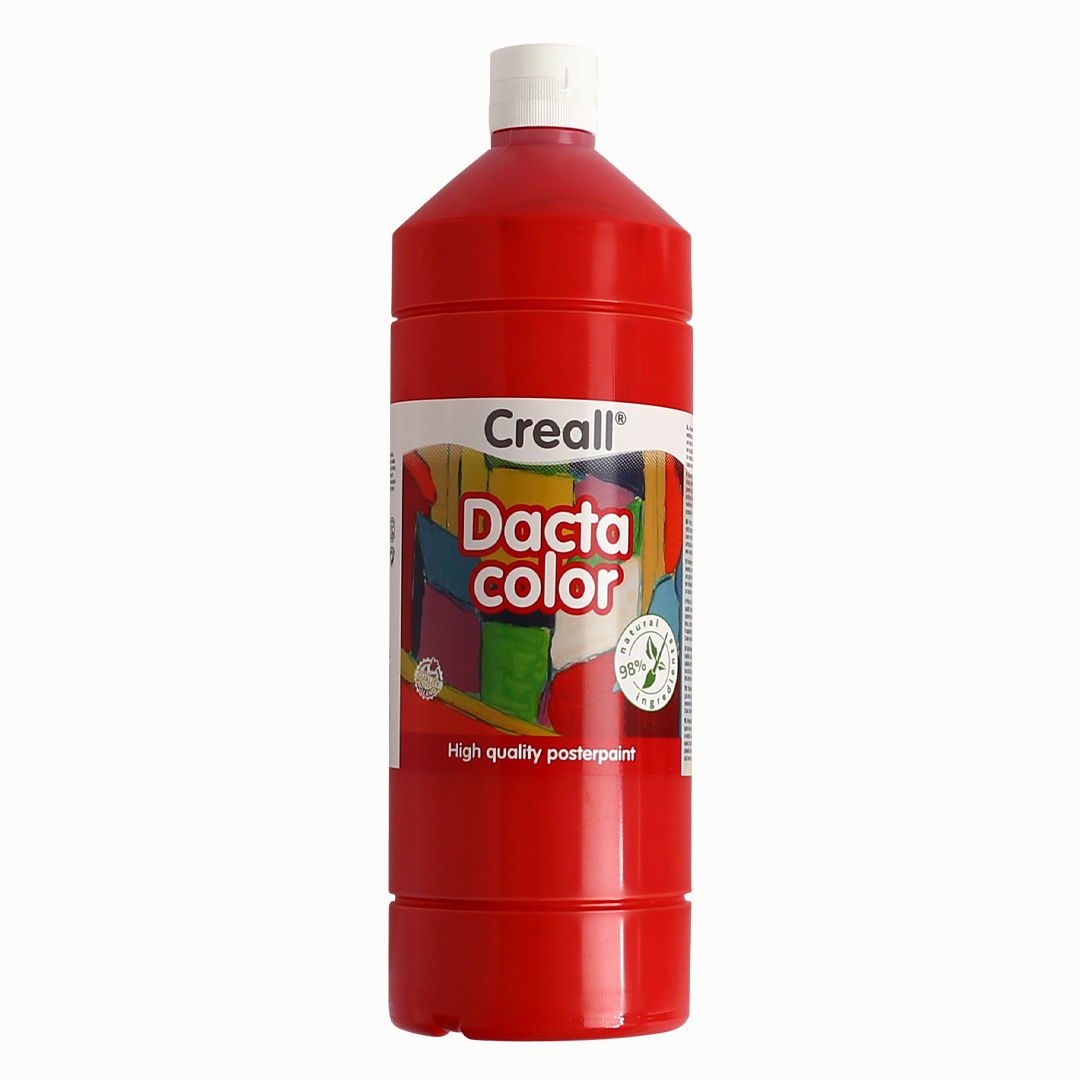 Dacta-Color, 1000 ml Flasche, cyanblau (primärblau) Hellrot