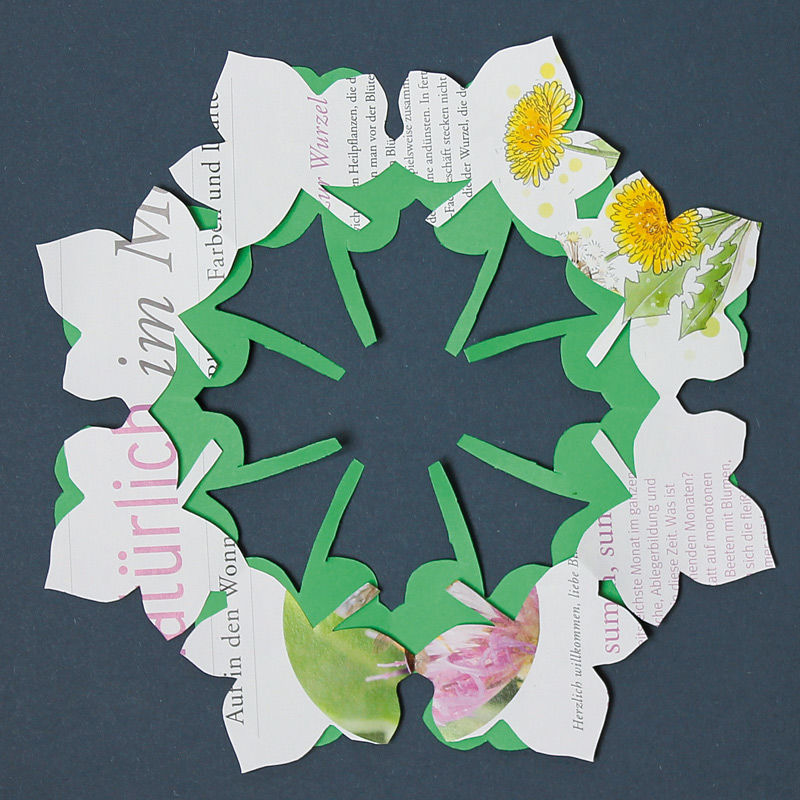 Circular Paper Chains - Wild Plants