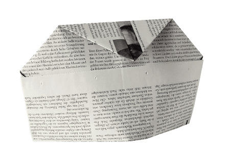 Hüte aus Zeitungspapier falten