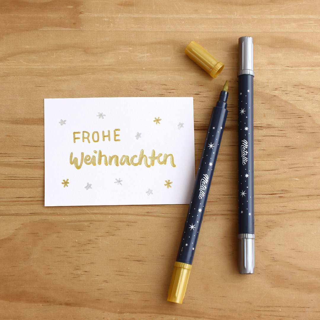 Metallic Marker gold/silber Metallic Marker gold/silber