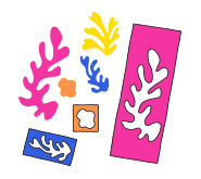 Matisse - Scherenschnitt Collagen - Anleitung