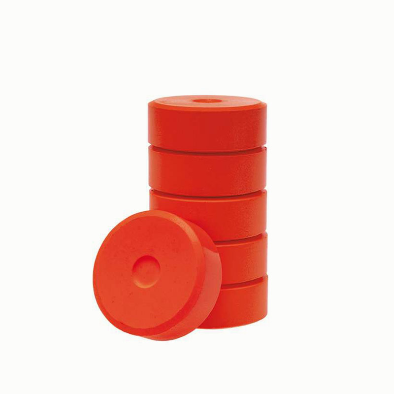 Tempera-Pucks 55 mm, 6er Pack, karmin Zinnoberrot