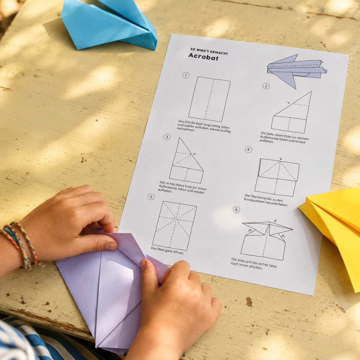 Papierflieger PDF