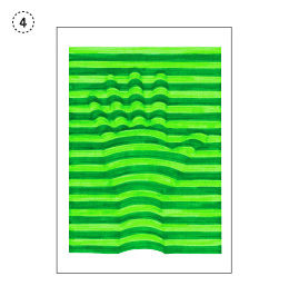 Anleitung - 3-Dimensionale Hände mit Linien zeichnen