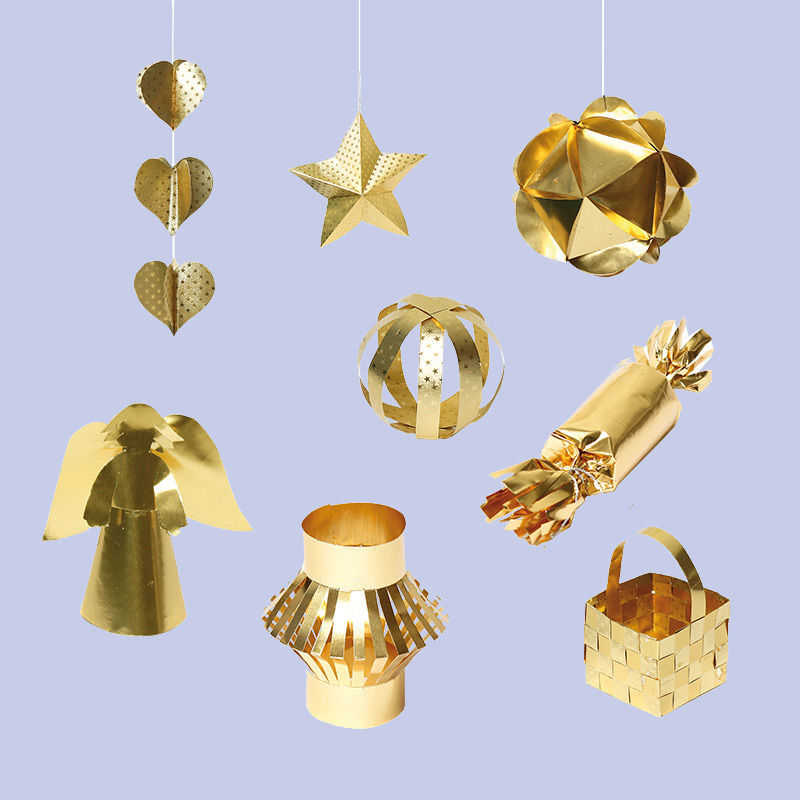Goldener Weihnachtsschmuck PDF
