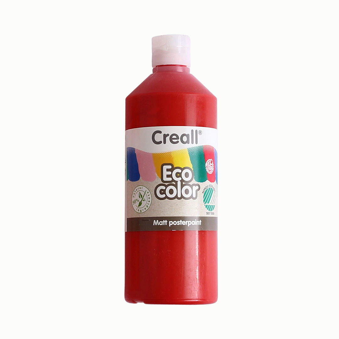 Eco-Color, 500 ml, cyanblau (primärblau) Hellrot