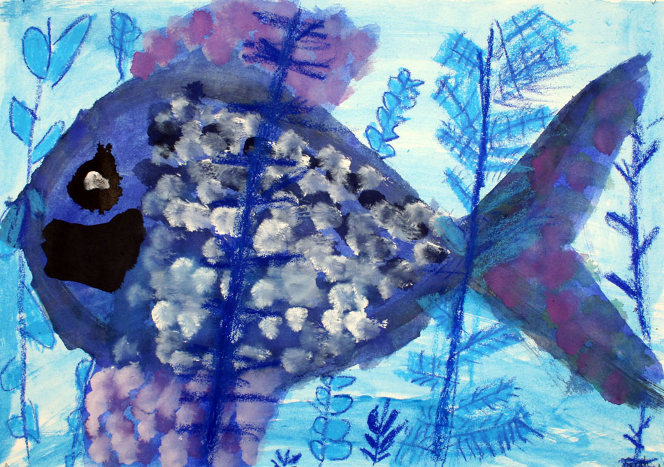 Blauer Fisch von Sarah (8)