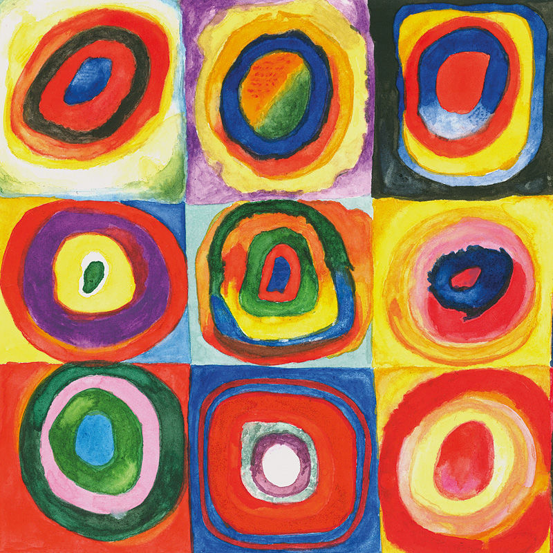 Wassily Kandinsky - Farbstudie Quadrate mit konzentrischen Ringen PDF