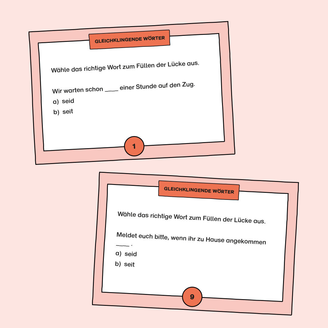 Buchstabier mal! Gleichklingende Wörter PDF