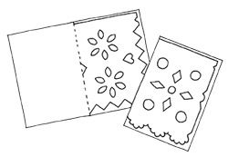 Anleitung zur Herstellung von mexikanischen Papel Picado Girlanden