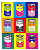 Pop-Art nach Andy Warhol