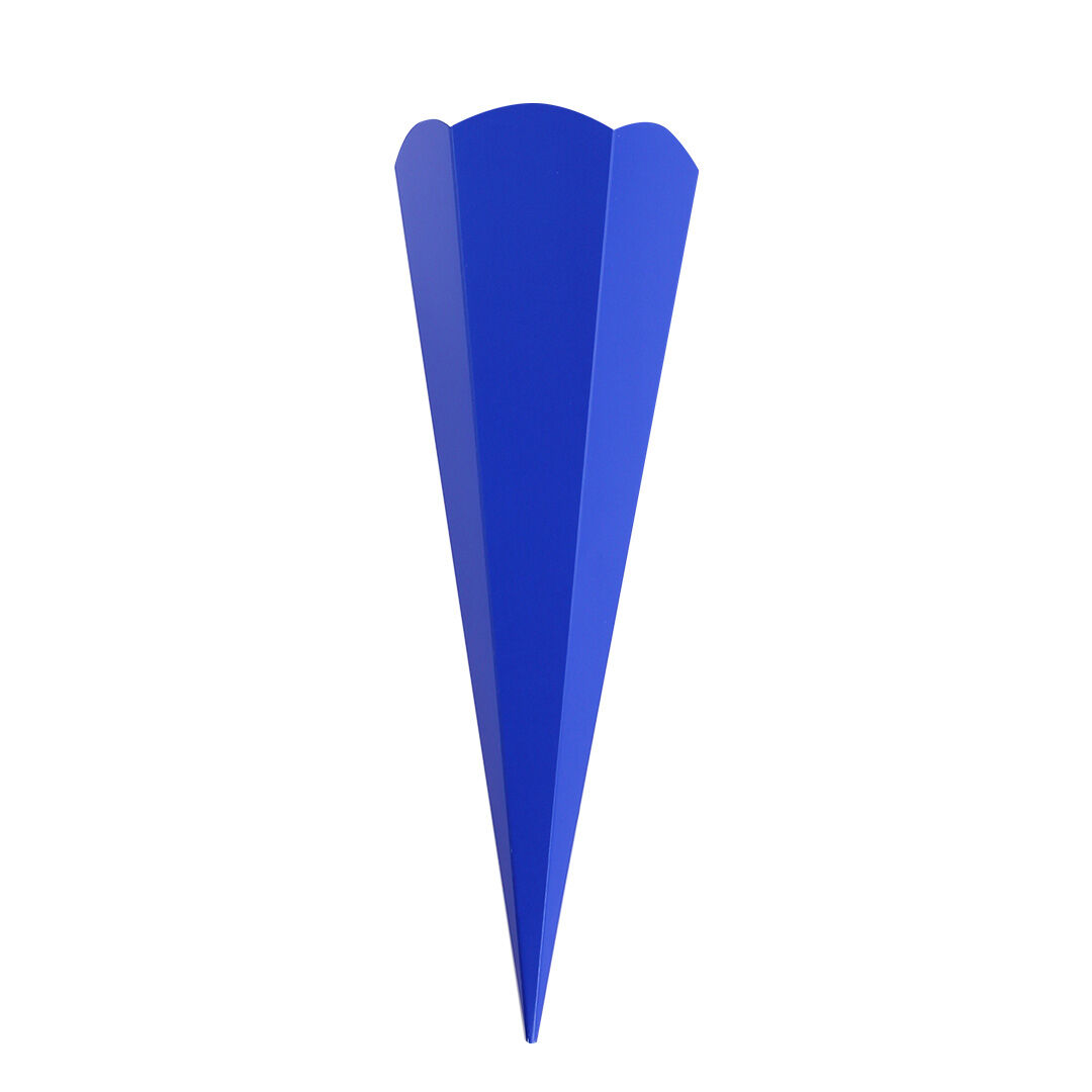 Schultüte, weiß Blau