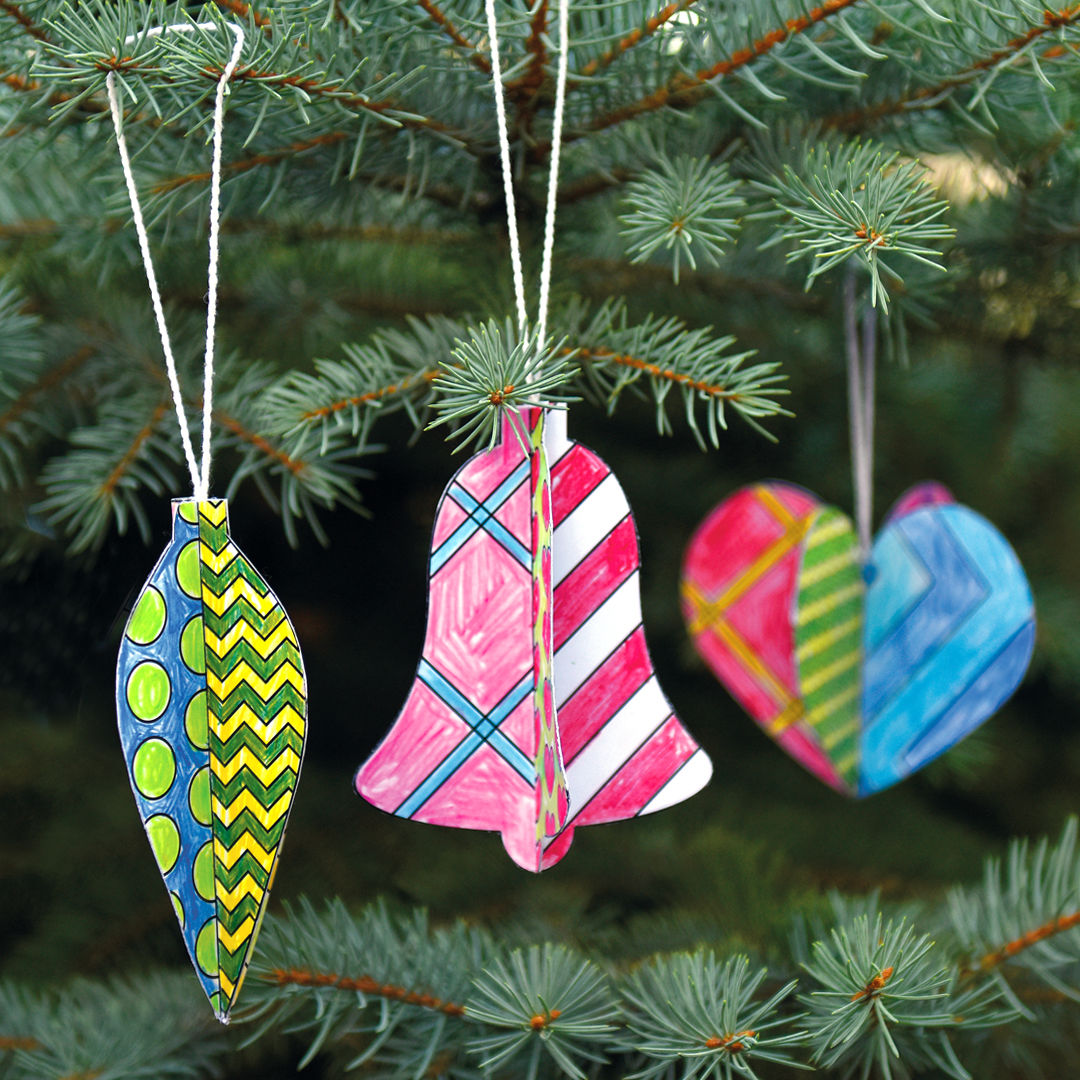 Pop-Art - Weihnachtsbaumschmuck PDF