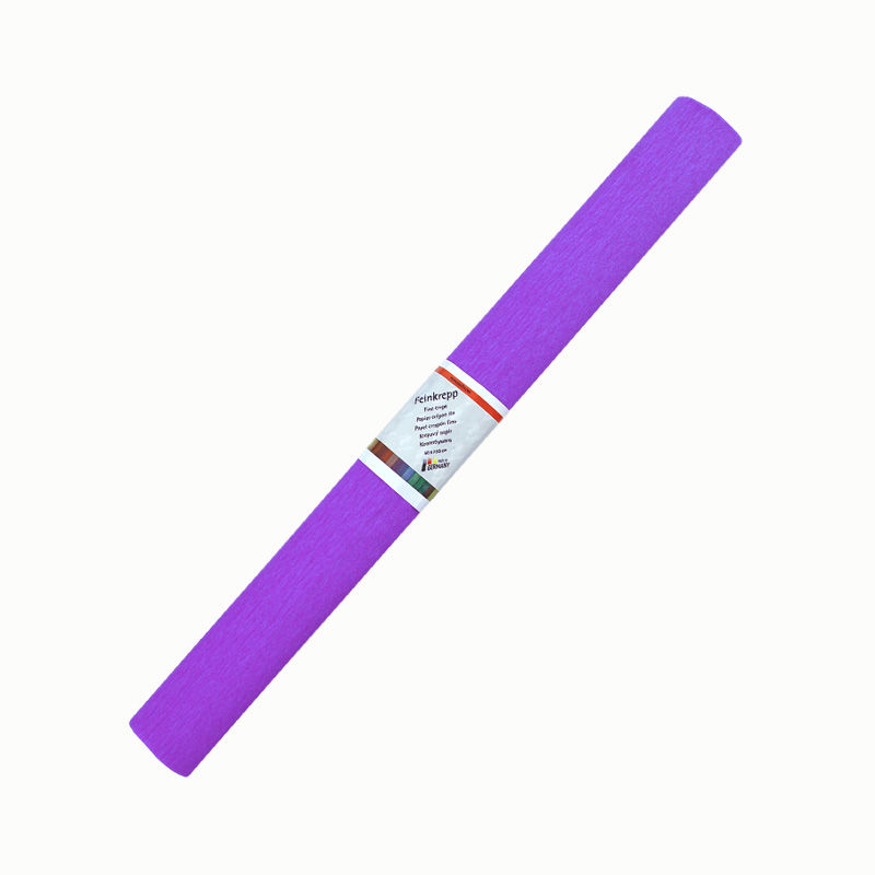 Krepppapier, 50 x 250 cm, türkis Violett