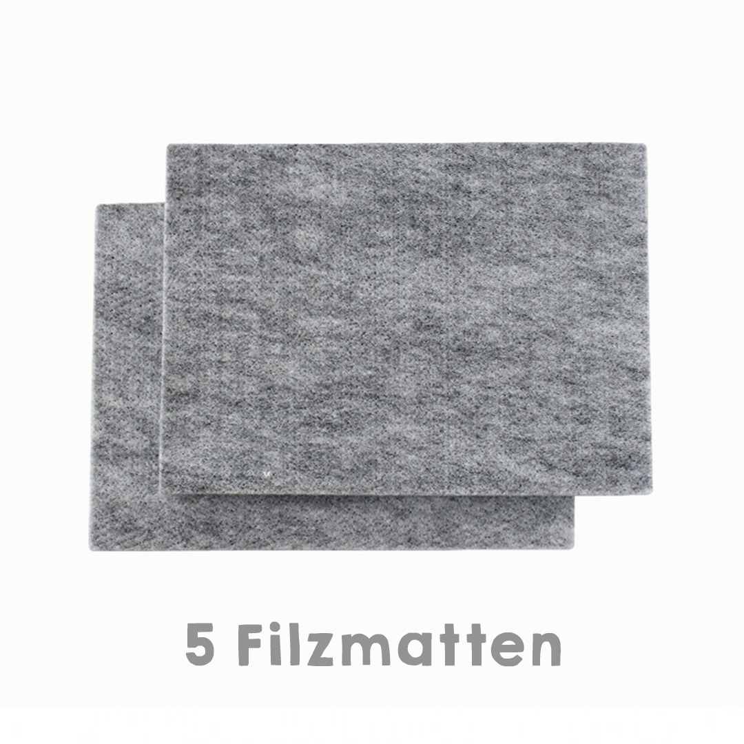 Prickelfilz 20 x 30 cm, 5er Pack